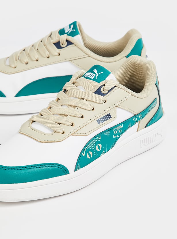 PUMA Kids Smash Modecourt Youth Sneakers