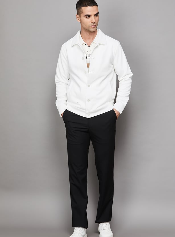 V DOT Solid Windcheaters Jacket