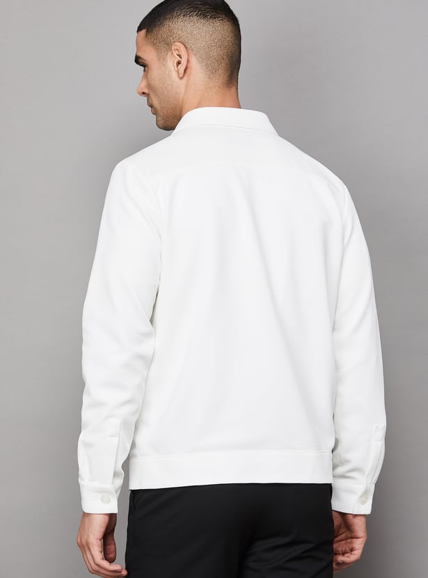 V DOT Solid Windcheaters Jacket