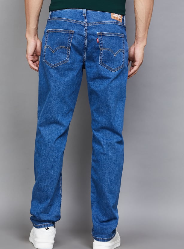 LEVI'S 541 Stonewashed Athletic Tapered Jeans