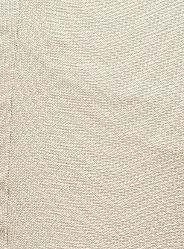 INDIAN TERRAIN Solid Brooklyn Trousers (Slim Straight)