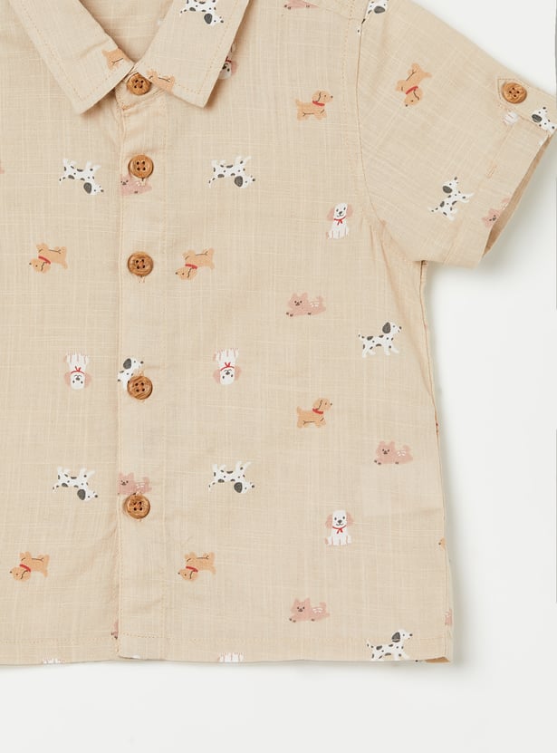 FAME FOREVER Boys Printed Shirt