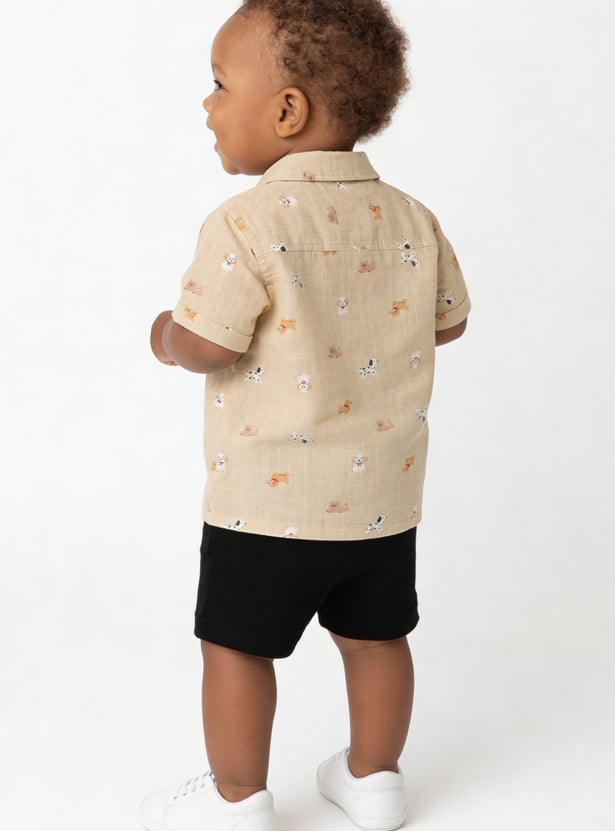 FAME FOREVER Boys Printed Shirt