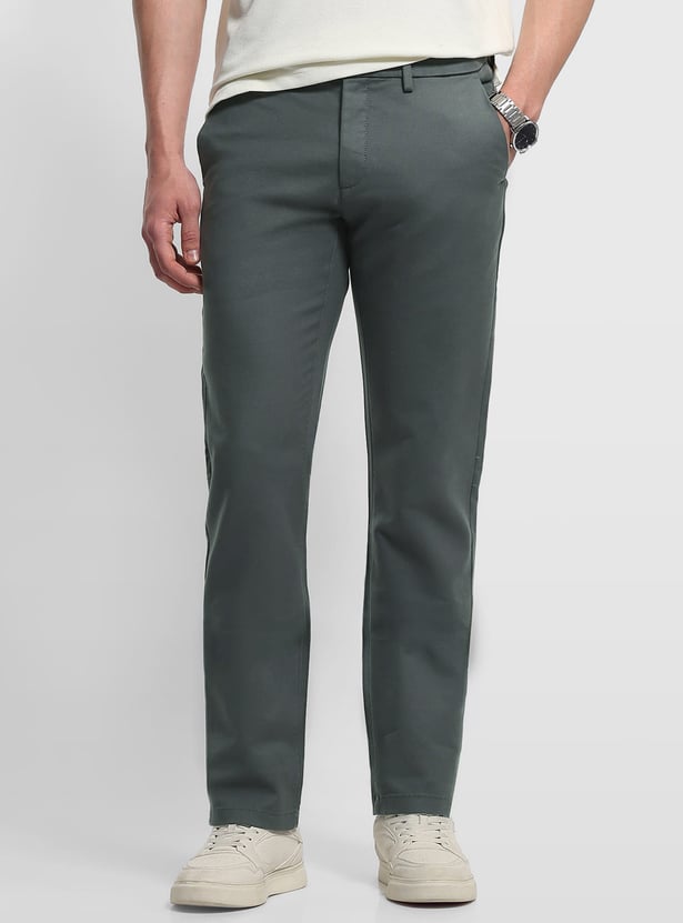 ARROW SPORT Solid Regular Fit Trousers