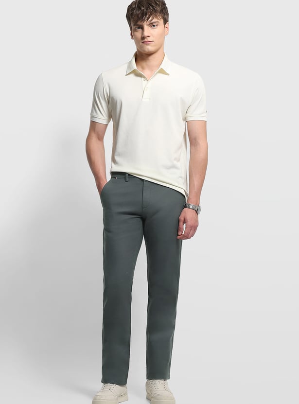 ARROW SPORT Solid Regular Fit Trousers