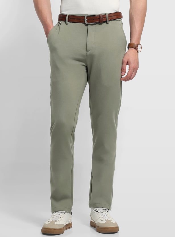 ARROW SPORT Solid Super Slim Trousers