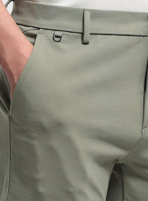 ARROW SPORT Solid Super Slim Trousers