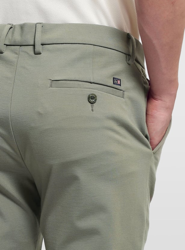 ARROW SPORT Solid Super Slim Trousers