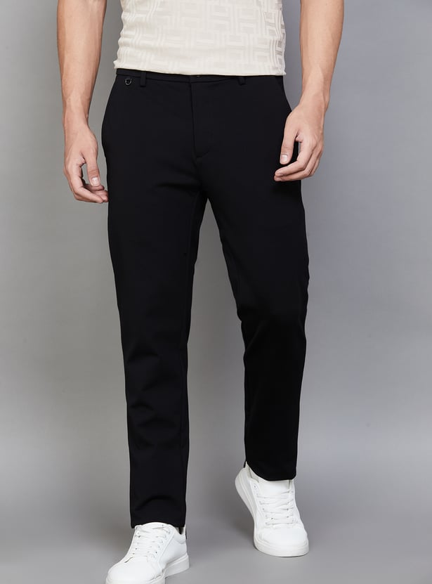 ARROW SPORT Solid Super Slim Trousers