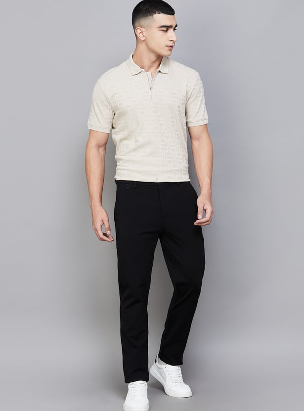 ARROW SPORT Solid Super Slim Trousers