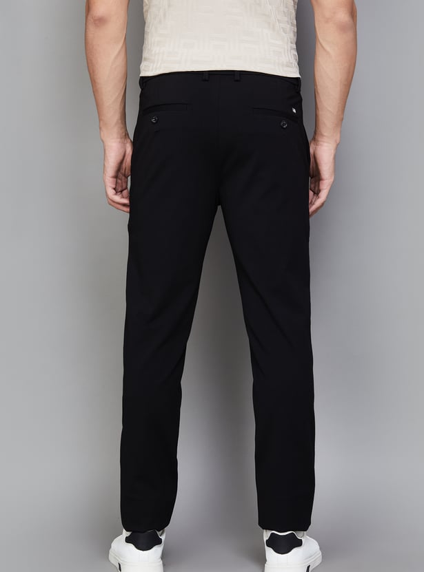 ARROW SPORT Solid Super Slim Trousers