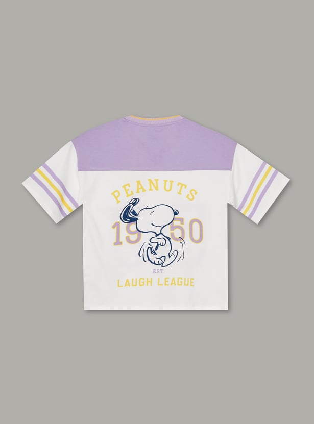 KIDSVILLE Girls Snoopy T-shirt