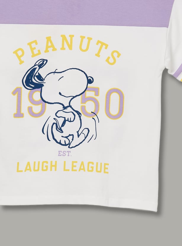 KIDSVILLE Girls Snoopy T-shirt
