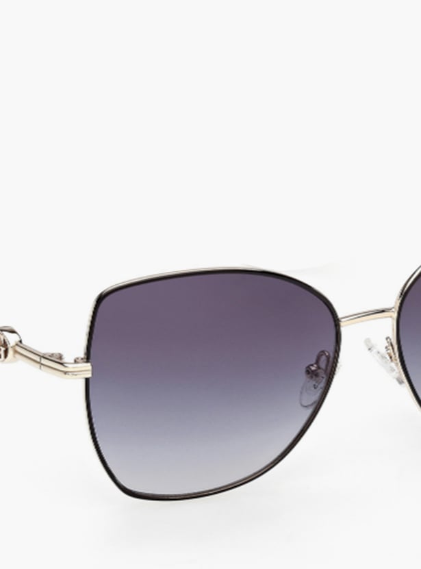 GUESS UV Protected Butterfly Sunglasses - GUS0025901B59SG