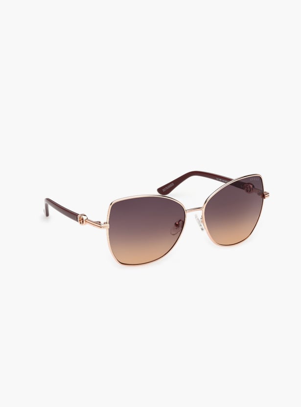 GUESS UV Protected Butterfly Sunglasses - GUS0025928B59SG