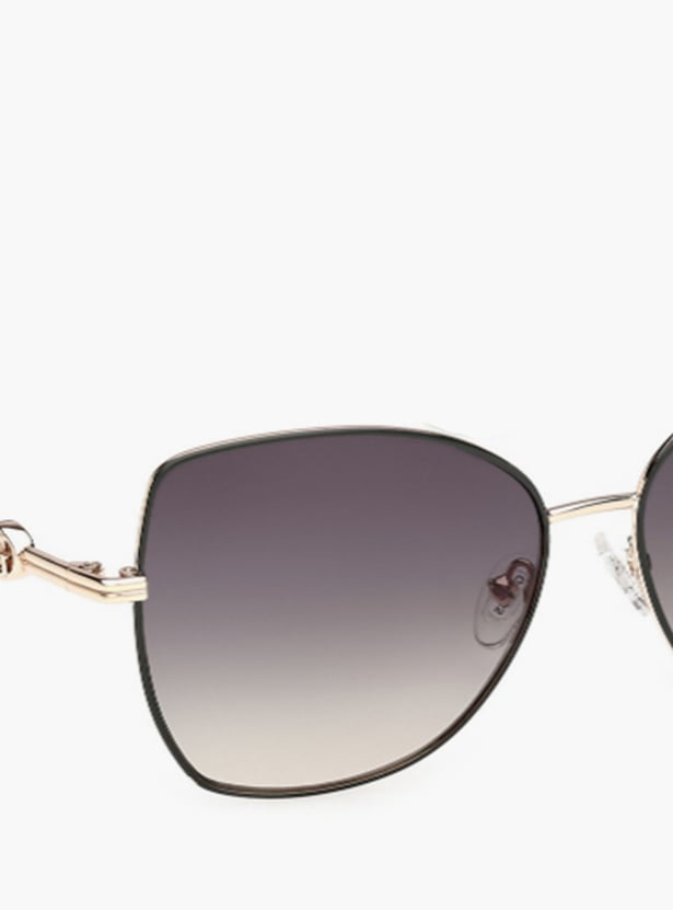 GUESS Polarized Butterfly Sunglasses - GUS0025996P59SG