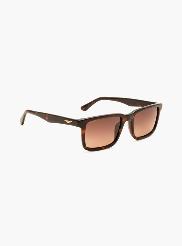 POLICE Polarized Rectangle Sunglasses - SPLP21K54745PSG