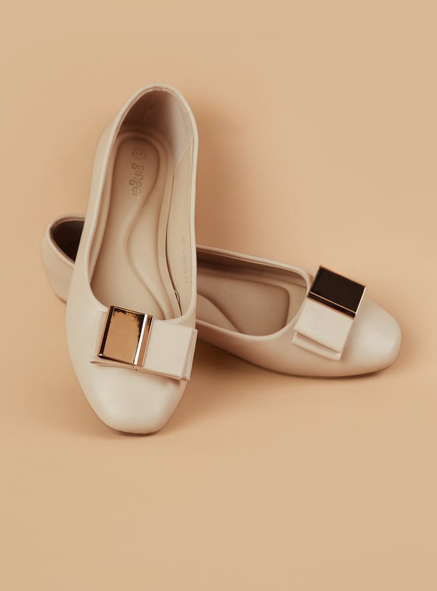 GINGER Solid Ballerinas