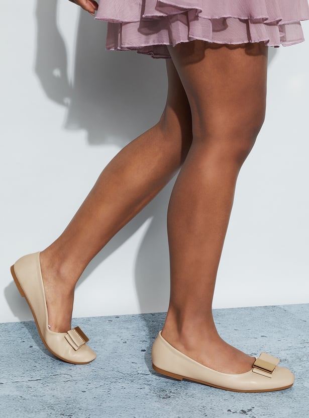 GINGER Solid Ballerinas