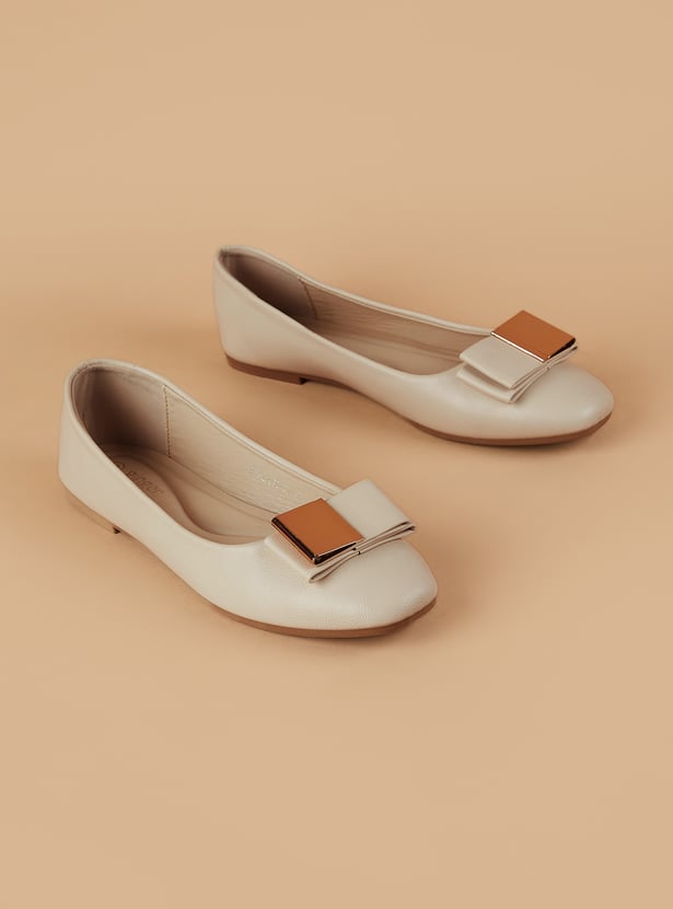 GINGER Solid Ballerinas