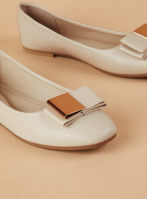 GINGER Solid Ballerinas