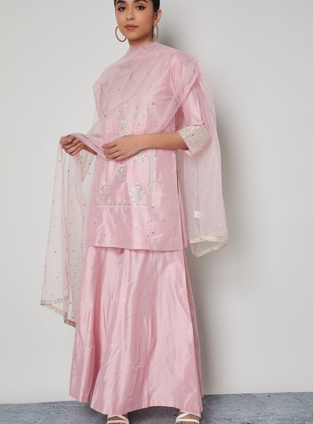 MELANGE Embellished Dupatta