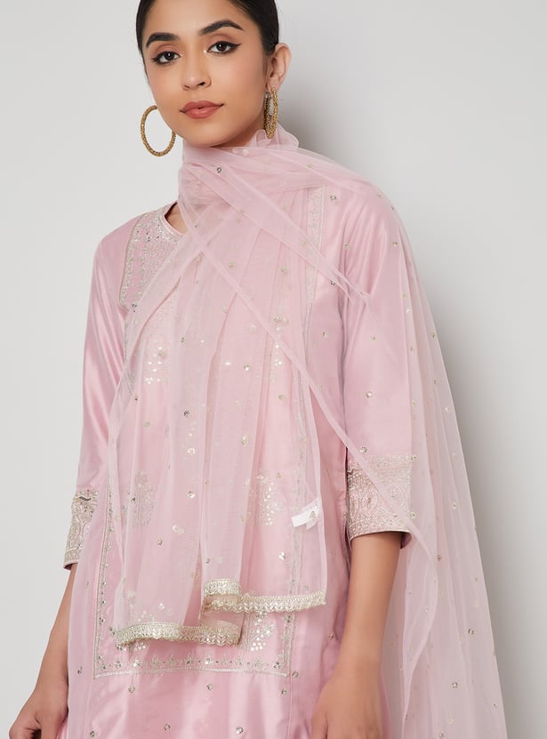 MELANGE Embellished Dupatta