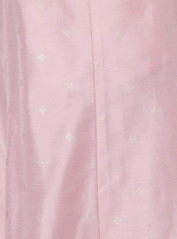 MELANGE Woven Design Flared Palazzos