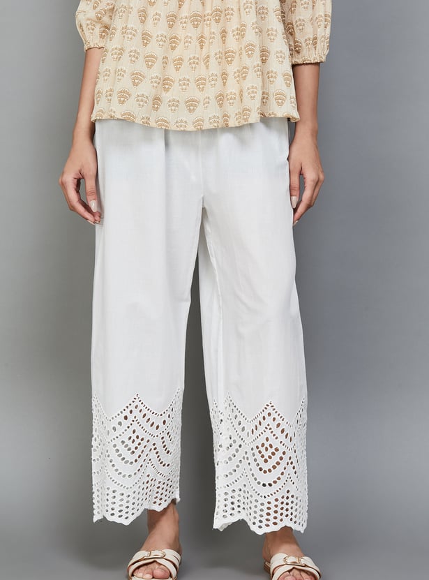 BIBA Schiffli Palazzos