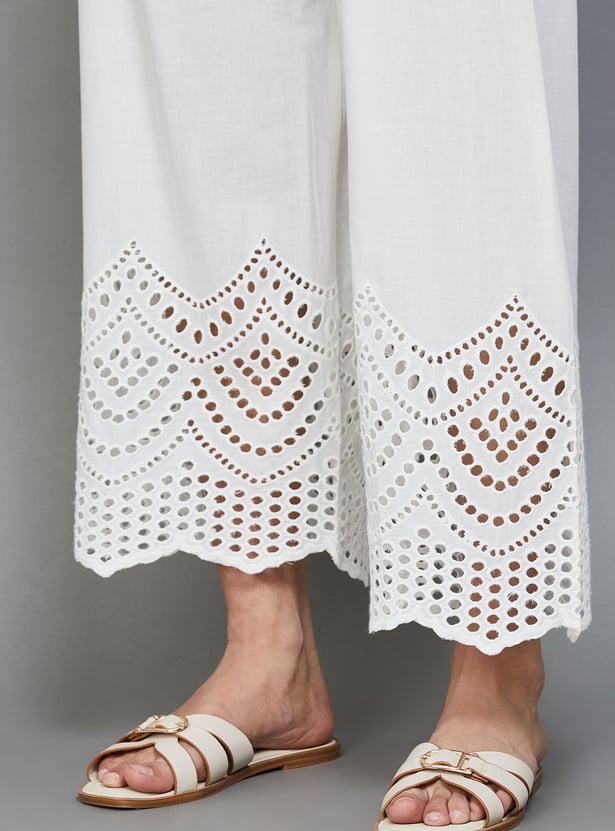 BIBA Schiffli Palazzos