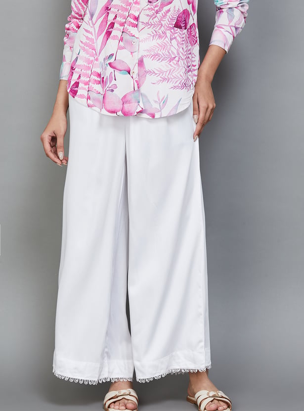 BIBA Solid Palazzos
