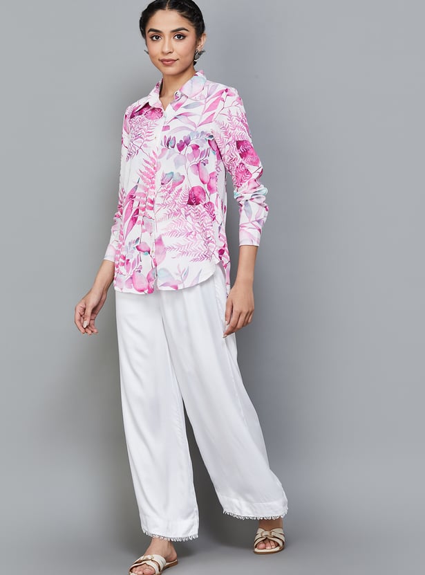 BIBA Solid Palazzos