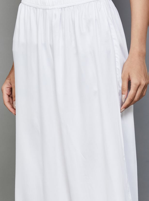 BIBA Solid Palazzos