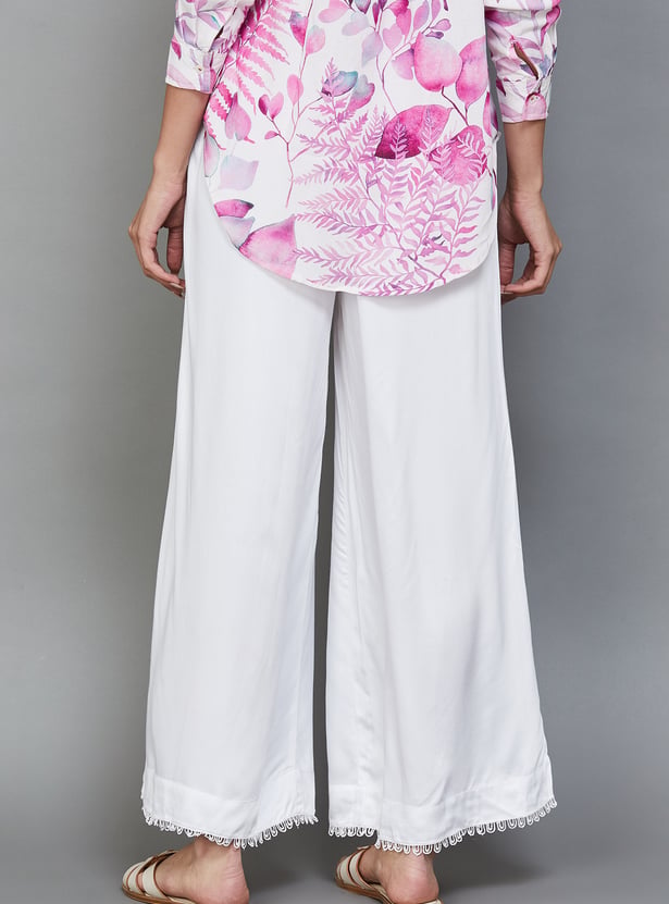 BIBA Solid Palazzos