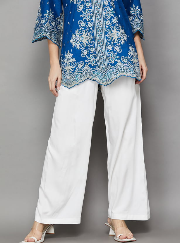 BIBA Solid Palazzos
