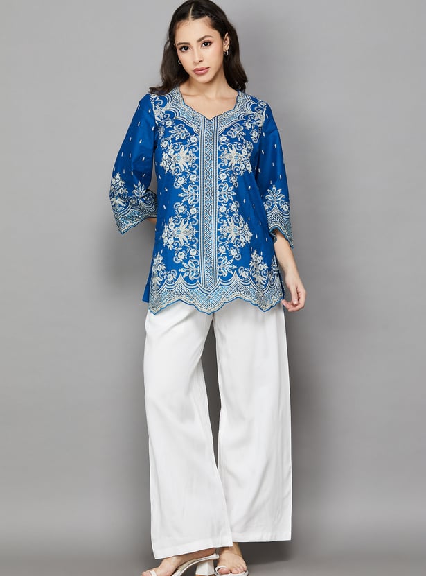 BIBA Solid Palazzos