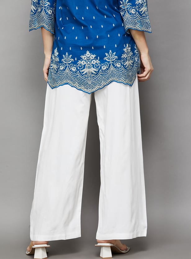 BIBA Solid Palazzos