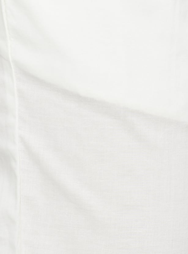 BIBA Solid Straight Pants