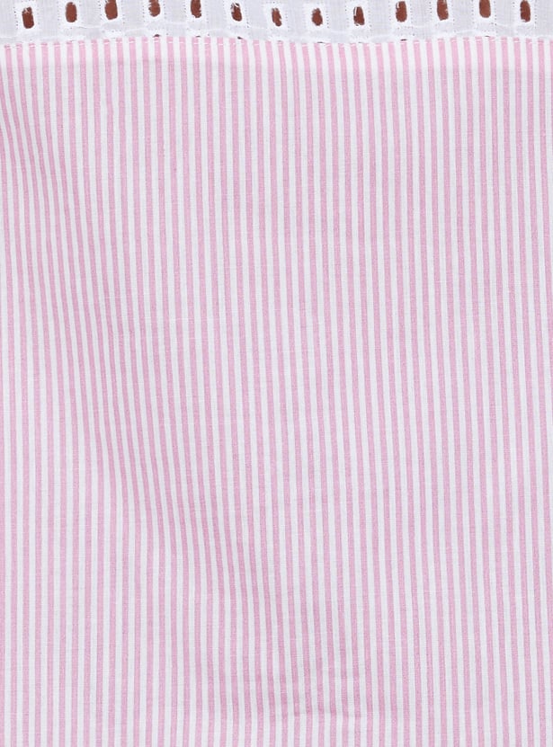 ONLY Striped Crop Shirt