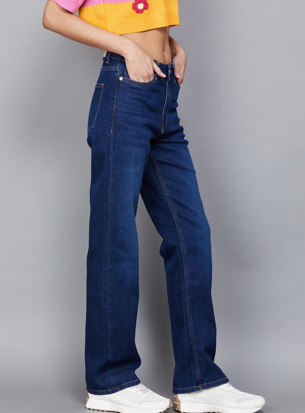 ONLY Washed Straight Fit Jeans