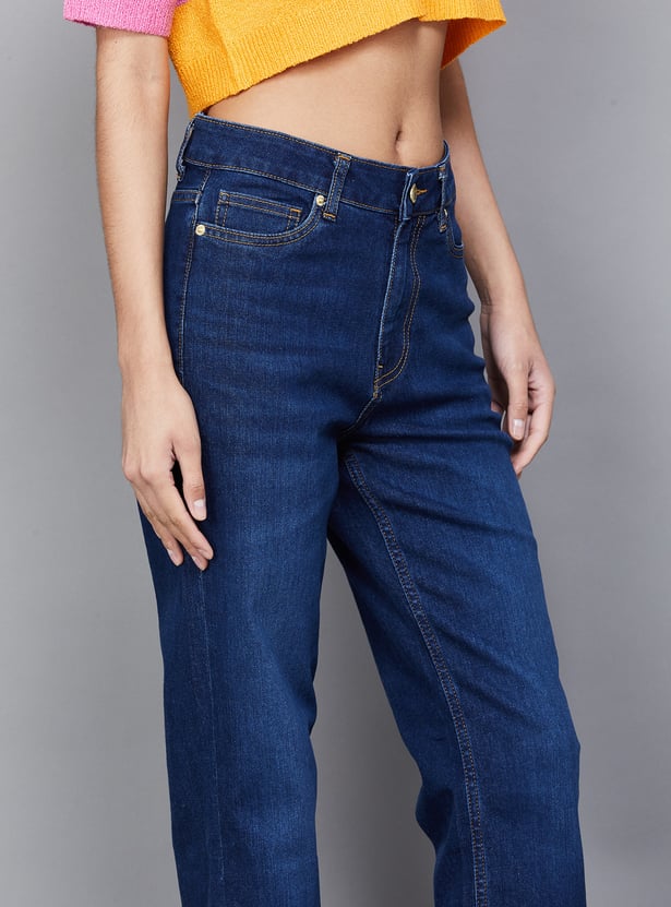 ONLY Washed Straight Fit Jeans