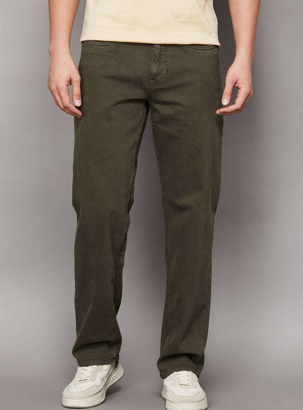 US POLO ASSN Washed Regular Tapered Jeans