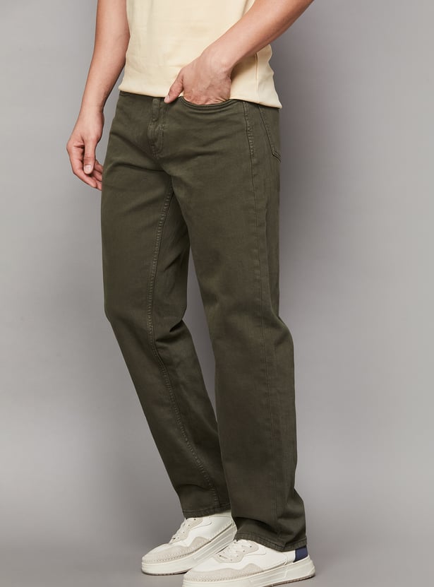 US POLO ASSN Washed Regular Tapered Jeans