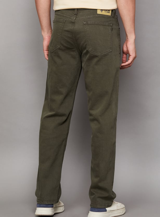 US POLO ASSN Washed Regular Tapered Jeans