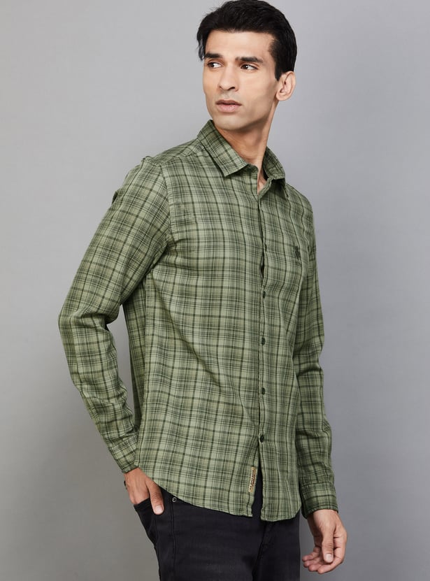 US POLO ASSN Checked Regular Fit Shirt