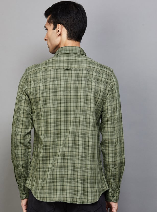 US POLO ASSN Checked Regular Fit Shirt