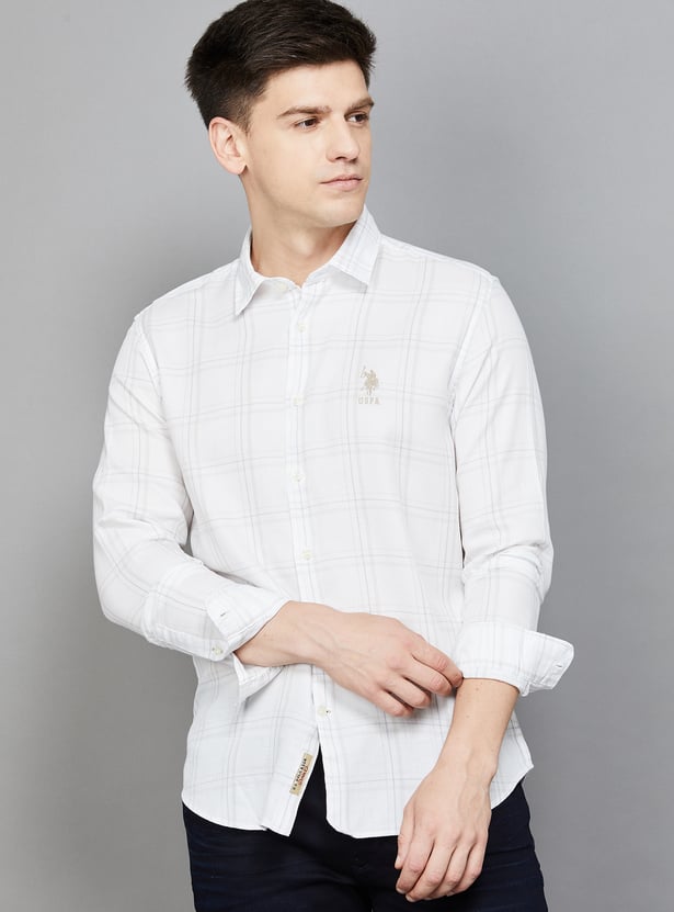 US POLO ASSN Checked Regular Fit Shirt