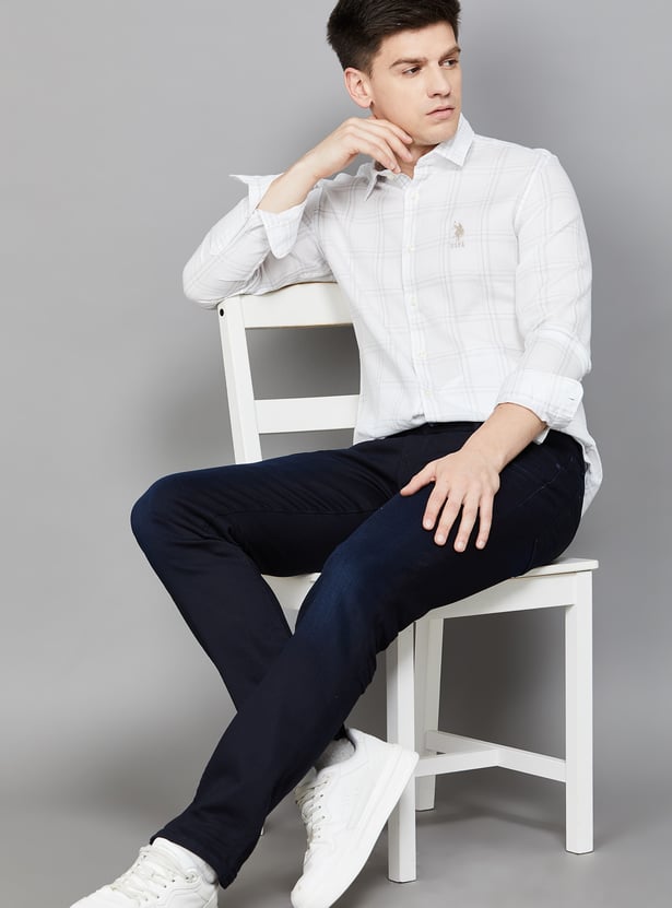 US POLO ASSN Checked Regular Fit Shirt