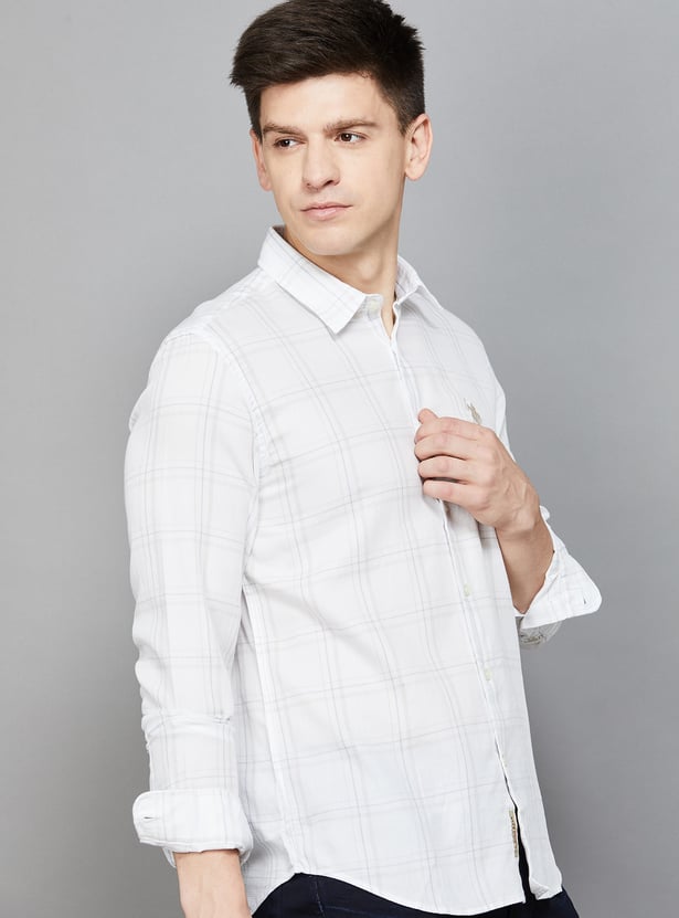 US POLO ASSN Checked Regular Fit Shirt