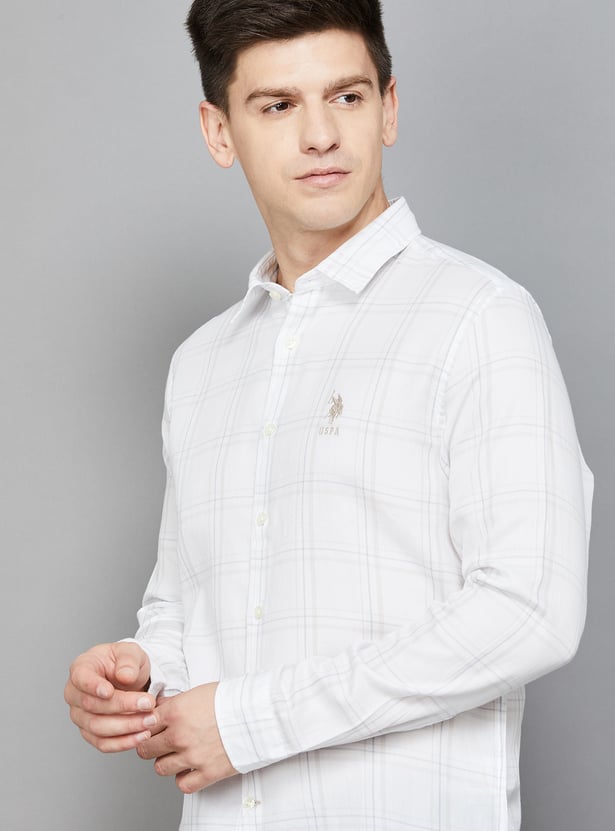 US POLO ASSN Checked Regular Fit Shirt
